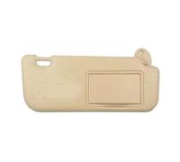 Genérico Panel De Visera Solar Delantero Izquierdo/derecho Con Espejo Maquillaje Repuesto Para Corolla E160 E170 2014 2015 2016 2017(Beige,Right)
