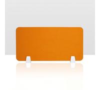 Genérico Panel Divisor de Escritorio Naranja, Paneles separadores de Escritorio, Pantallas acústicas para oficinas, separadores de privacidad Que reducen el Ruido, Protector contra estornudos para es