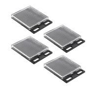 Genérico Panel Reflector Retrorreflectante de Espejo 4 Piezas para Sensor Fotoeléctrico, Accesorio de Seguridad Hogar y Control de Iluminación, Compatible Dispositivos Fotoeléctricos