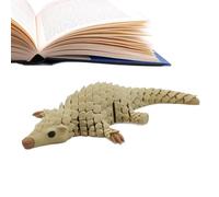 Genérico Pangolin Toy | Articulated Flexible Figurine with Movable Joints | 3D Printed Articulated Animals | For Desk Home Office Kids Teens Adult Boys Girls Birthday Easter Halloween