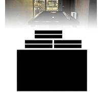 Genérico Paño de Billar, Paño de Fieltro para Mesa de Billar de 7/8/9 Pies con 6 Tiras de Tela, Gran Capacidad de Estiramiento, Utilizado para el Hogar, Clubes,B-7Ft