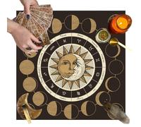 Genérico Paño de Lectura de Tarot - Tela para Extender Cartas del Tarot - Suministros de brujería de Tela de Altar Decorativa del Cielo para los Amantes de Las Cartas Tarot