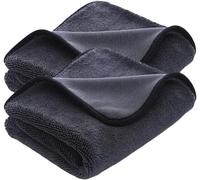 Generico Paño de limpieza de micro fibra absorbente no peludo para cabina de ducha, coche, casa