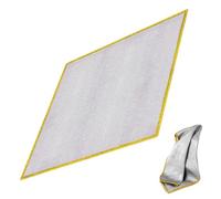 Genérico Paño para pulir Cristales - Paño Reutilizable de Microfibra sin Pelusa y Absorbente - Microfibra Limpiacristales - para Lunas Coche, Gafas, Encimeras Y Electrodomésticos De Acero