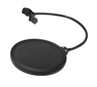 Genérico Pantalla Antipop para Micrófono - Pantalla Antipop para Micrófono De Estudio,Protector Acústico de Doble Capa para Estudio con Brazo Flexible para Actores y Locutores