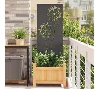 Genérico Pantalla de Privacidad para Jardín Calado Negro 50 x 140 cm,Decoración,Obras de Arte,Carteles, copias y Arte visual-876280