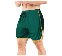 Genérico Pantalon Bermuda Hombre - Pantalones Cortos para Pantalones Cortos Rectos De Malla De Tres Puntos Pantalones Cortos Deportivos De Playa para Fitness Ropa Deportiva Hombre Oferta
