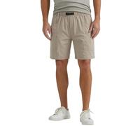 Genérico Pantalón Capri Casual, Transpirable y Versátil, Corte suelto/Pantalones Cortos de Trabajo, caqui, L