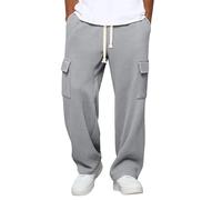 Genérico Pantalon Chandal Hombre Algodon, Moda Licras Deportivas de, Pantalón, Chandals Shorts Chandal Baggy Men Chino Invierno Roupa Licras Portero Ropa Hombre, M