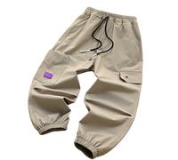 Genérico Pantalon Chandal Niño - Pantalones Ligeros De Verano para Niños Estilo Coreano Holgados para Trabajar De 5 A 13 Años