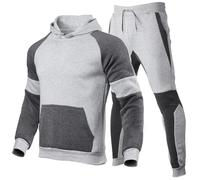 Genérico Pantalón Chándal, Trail Sweatpants Deportiva Jogging Conjunto Hombre Invierno, Activewear Conjuntos Invierno Termico Conjunto Chandal, Fitness Men Ropa Hombre, M