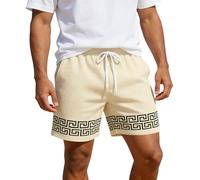 Genérico Pantalón Corto Hombre Casual - Pantalones Cortos Informales Estampados con Un Ajuste Cómodo Y Un Diseño Elegante para Actividades Al Aire Libre Y Uso Diario
