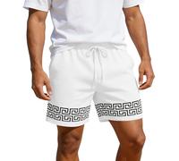Genérico Pantalón Corto Hombre Casual - Pantalones Cortos Informales Estampados con Un Ajuste Cómodo Y Un Diseño Elegante para Actividades Al Aire Libre Y Uso Diario