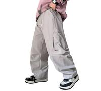 Genérico Pantalon De Portero Niño - Pantalones Cargo para Niños Joggers Casuales con Bolsillos para Niños Pequeños Y Grandes Ropa De Juego Cómoda para Exteriores para Niños De 4 A 15 Años