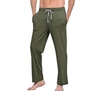 Genérico Pantalon De Sport Homme Pantalon Homme Décontractés De Plage Léger Été Decontracte D'été En Lin Pour Lin Coton Pantalons Jogging Pour Hommes Long Décontracté Cordon Serrage