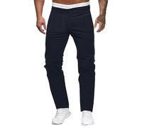 Genérico Pantalon De Sport Homme Pantalon Homme Décontractés De Plage Léger Été Decontracte D'été En Lin Pour Lin Coton Pantalons Jogging Pour Hommes Long Décontracté Cordon Serrage