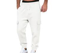Genérico Pantalon Entrenamiento Hombre Pantalones Rotos Hombre Ofertas Forro Polar Chandal Pantalon Trabajo Invierno Hombres Pantalones Slim Fit Hombres Pana Deporte Pants Baratos KIYEES120310469