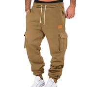 Genérico Pantalon Hombre, Invierno Algodón Cargo Pantalón Cargo, Sweatpants Conjunto Futbol Termicos Portero Roupa Ropa Deportiva para, Chino Tactical Leggins Deportivos Hombre, XL