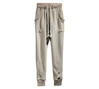 Genérico PantalóN Jogger Hombre Algodon,Pantalones Largos Casuales para Hombre Pantalones Vestir Que No Planchan Arrugas MáS Pantalones Traje Gruesos Lana