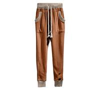 Genérico PantalóN Jogger Hombre Algodon,Pantalones Largos Casuales para Hombre Pantalones Vestir Que No Planchan Arrugas MáS Pantalones Traje Gruesos Lana
