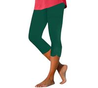 Genérico Pantalón Legging Mujer Cintura Alta Elástico - Pantalón Mujer Cintura Alta Elástico Pant Cómodo Leggings Super Suave Pants Color Sólido Pantalones Primavera Verano Pant Simple Leggings