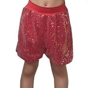 Genérico Pantalon Lentejuelas niña Leggings para niñas， Ideal para actuación de Danza para Carnaval