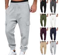 Genérico Pantalon Trabajo Invierno Hombre Pantalones Slim Fit Hombre Ofertas Forro Polar Chandal Pantalon Entrenamiento Hombres Pantalones Rotos Hombres Pana Deporte Pants Baratos KIYEES120310426