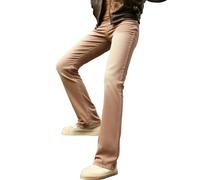 Genérico PantalóN Vaquero Hombre,Pantalones Vaqueros Ajustados De Mezclilla EláStica De Corte CláSico para Uso Diario