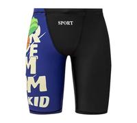 Genérico Pantaloncini da Bagno Ragazzo Comodi Sportivi Leggeri Taglio Dritto per Ragazzi 6-10 Anni in Piscina Estate 2026, azul marino, 9-10 años