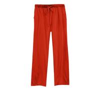 Genérico Pantalones Anchos Mujer,Pantalones De Entrenamiento Diarios con Cintura EláStica para Mujer Pantalones Largos Lisos Pantalones Casuales Holgados con Bolsillos