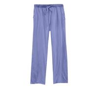 Genérico Pantalones Anchos Mujer,Pantalones De Entrenamiento Diarios con Cintura EláStica para Mujer Pantalones Largos Lisos Pantalones Casuales Holgados con Bolsillos