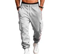 Genérico Pantalones Cargo de Trabajo Multifuncionales con Varios Bolsillos para Actividades Exteriores y Uso Casual Diario