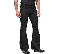 Genérico Pantalones Casual Hombre Vestir - Moda Masculina Casual Color SóLido Bolsillo Traje PantalóN Campana Pantalones Casuales Ropa De Deporte Hombre Ofertas
