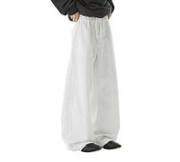 Genérico Pantalones casuales para mujer con pierna ancha con corte fluido y suelto para una comodidad ligera durante todo el día, Gy2, XL