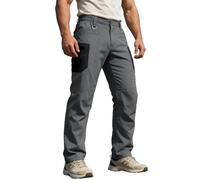 Genérico Pantalones Chándal Hombre, Pantalones Piratas Informales para Senderismo Aventuras Al Aire Libre Y Uso Laboral con Diseño De Puños con Forma De PezuñA De Caballo