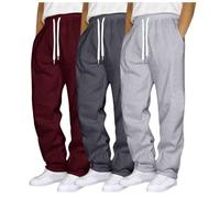 Genérico Pantalones Chandal Hombres Tela Ligera Pantalones Deportes Running Bolsillos Elástica Pants Fato De Treino Masculino Running Gimnasio Fitness Entrenamiento Yoga para Hombres