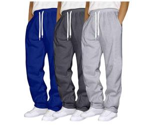 Genérico Pantalones Chandal Hombres Tela Ligera Pantalones Deportes Running Bolsillos Elástica Pants Fato De Treino Masculino Running Gimnasio Fitness Entrenamiento Yoga para Hombres