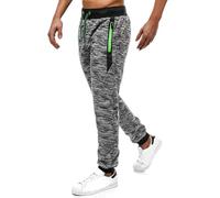 Generico Pantalones chándal para hombre de algodón ligero de jogging con cierre de cremallera pantalones japoneses de cigarrillo deportivos de correr entrenamiento traje para fitness fútbol bicicleta