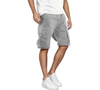 Generico Pantalones cortos cargo hombre verano ligeros deportivos cortos al aire libre cómodos pantalones cortos casuales con bolsillos bermudas S-3XL,Algodón Cargo Bermudas Hombre, 01 Gris Claro