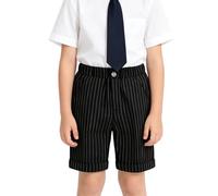 Genérico Pantalones Cortos de Traje para niño para la Vuelta al Colegio, Pantalones de Vestir de Media Pierna, Prenda Elegante Adecuada para Uniforme Escolar, Eventos Formales y Actividades