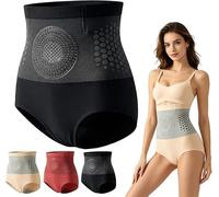 Genérico Pantalones Cortos de Yoga con Control de Barriga, Shorts Termogénicos Quemagrasas 4 En 1, Faja Moldeadora Cintura Alta Sin Costuras, Levantamiento de Glúteos y Reducción de Abdomen Postparto