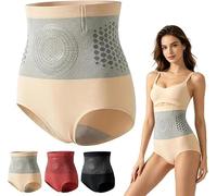 Genérico Pantalones Cortos de Yoga con Control de Barriga, Shorts Termogénicos Quemagrasas 4 En 1, Faja Moldeadora Cintura Alta Sin Costuras, Levantamiento de Glúteos y Reducción de Abdomen Postparto