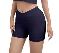 Genérico Pantalones Cortos Deportivos para Mujers, Short Deportivo Cintura Alta Pantalon Corto Deporte Control de Barriga Mallas Ciclistas Shorts para Yoga Fitness Gym
