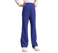 Genérico Pantalones de Uniforme para niñas, Pantalones Escolares para Adolescentes, Talla 6-15 años (Blue, 5-6 Years)