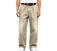 Genérico Pantalones Hombre Deportivos con Varios Bolsillos - Pantalones Vaqueros elásticos Casuales, Ajuste clásico y cómodo, diseño Moderno cónico para Uso Diario.