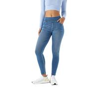 Genérico Pantalones Mujer Vaqueros - Pantalones Vaqueros Ajustados Mujer Leggings elásticos Cintura Alta Jeggings Mezclilla con Bolsillos