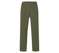 Genérico Pantalones para Hombre Transpirables Informales Poliéster Liso Cómodo Dormir Entrenamiento Físico Trabajo（Green, XXL