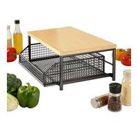 Genérico Pantry Shelves,2-Tier Vertical Organizer Rack | Double-Layer Storage Shelves,for Pantry Bathroom Garage Shower Bar Apartment Home Laundry Office