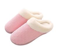 Genérico Pantuflas Mujer Invierno Cerradas,Pantuflas CóModas Para Mujer Para Uso DoméStico Zapatos Gruesos Con EláStica Calzado CáLido Para Interiores Para Hombres Y Mujeres