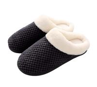 Genérico Pantuflas Mujer Invierno Cerradas,Pantuflas CóModas Para Mujer Para Uso DoméStico Zapatos Gruesos Con EláStica Calzado CáLido Para Interiores Para Hombres Y Mujeres